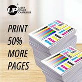 4 Pack UP استبدال خرطوشة الحبر المتوافقة مع HP 203A (1 Black, 1 Cyan, 1 Magenta, 1 Yellow)